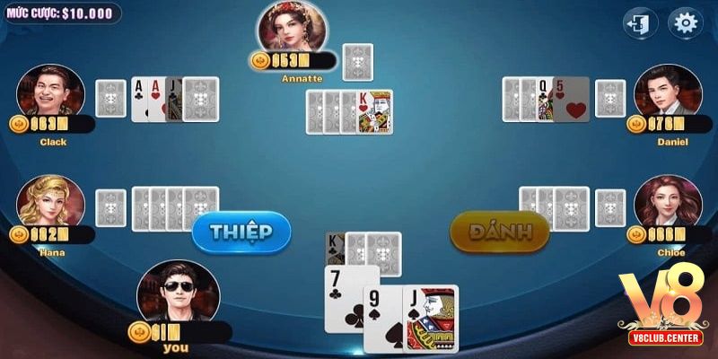 Mẹo chơi bài Catte trực tuyến tại cổng game V8club