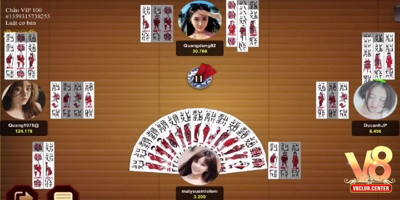 Giới thiệu trò đánh bài Chắn online V8club