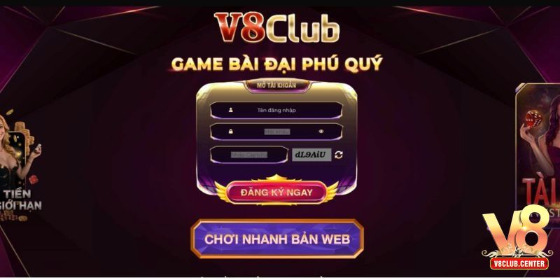 Điều kiện cần đáp ứng khi đăng nhập V8Club