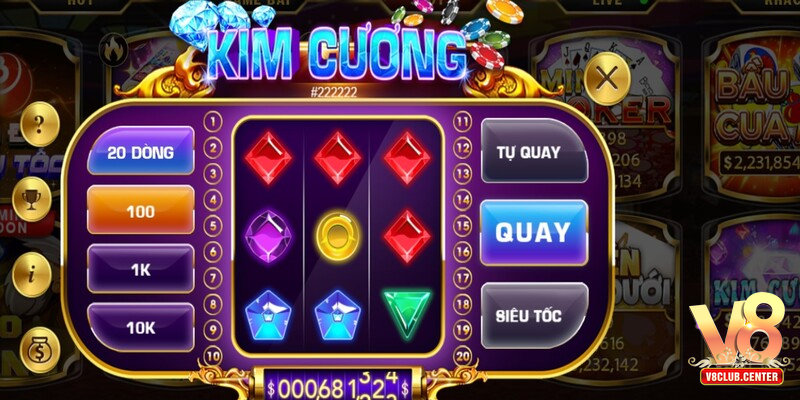 Tìm hiểu về trò chơi nổ hũ Kim cương tại V8club 