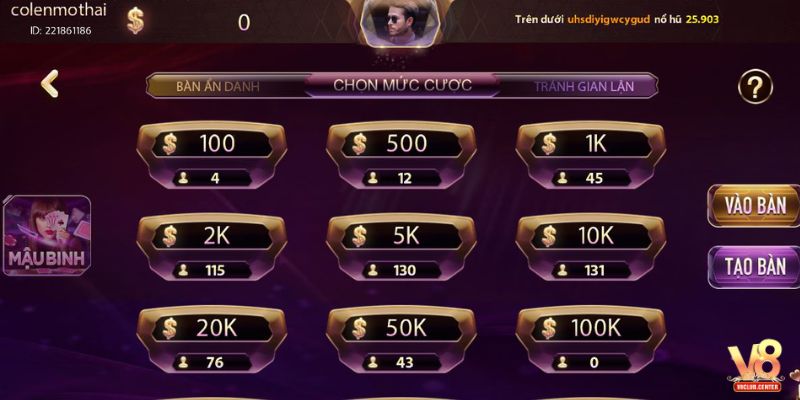 Luật chơi Mậu Binh V8Club tân game thủ nên ghi nhớ