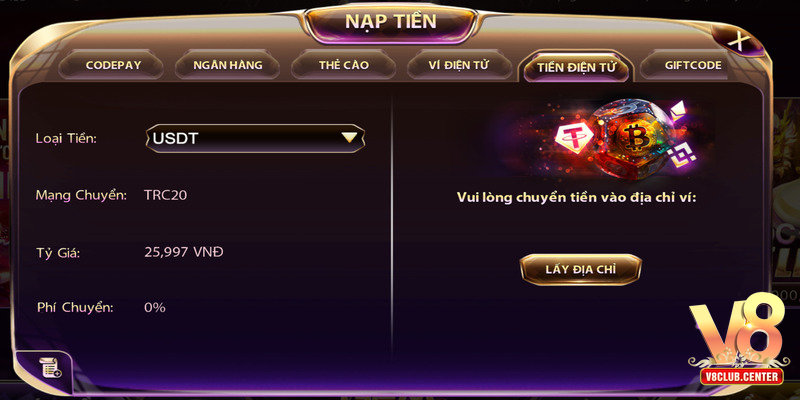 Nạp tiền V8club có tốc độ xử lý nhanh và hỗ trợ 24/7