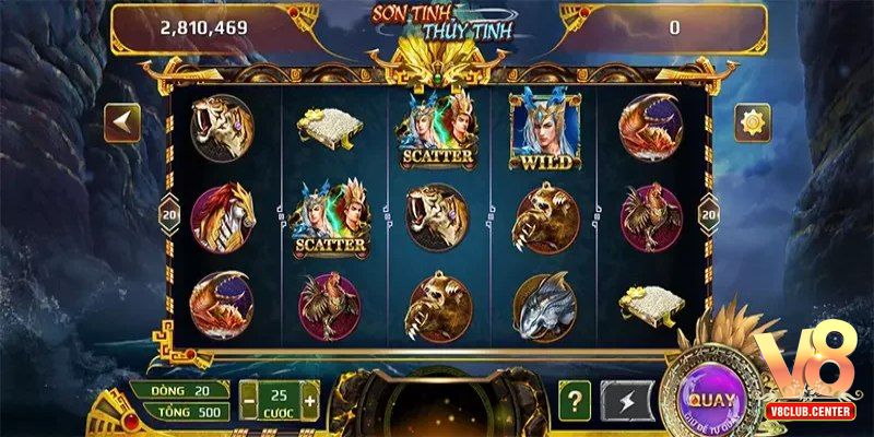Luật chơi game Sơn Tinh Thủy Tinh tại V8club