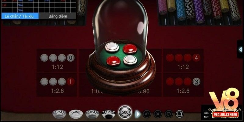 Luật chơi xóc đĩa online V8club